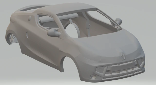 renault wind 3D Print Model .c4d .max .obj .3ds .fbx .stl .blend 