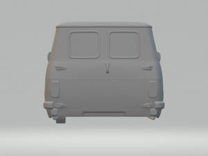 bedford cf mk1 minibus 3D प्रिंट मॉडल