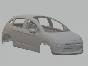 시트로엥 c3 해치 3D 프린트 모델