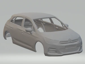 雪铁龙c4掀背车 3D 打印模型