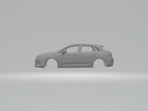 citroen c4 hacth Model do druku 3D