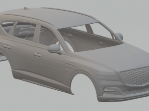 genesis gv80 2022 Modèles 3D en vedette