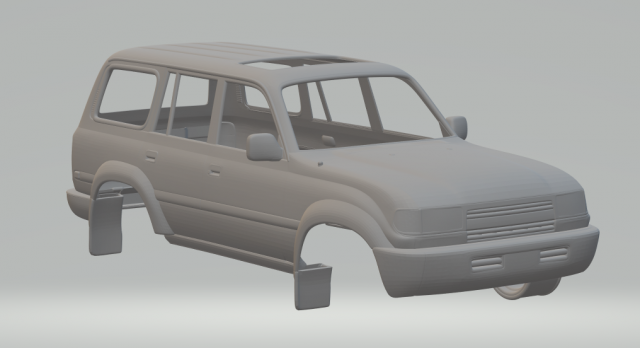 toyota land cruiser mk6 j80 1995 3D 打印模型 .c4d .max .obj .3ds .fbx .stl .blend 