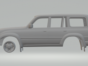 toyota land cruiser mk6 j80 1995 3D 打印模型