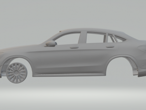 mercedes-benz glc class amg line Modello di stampa 3D