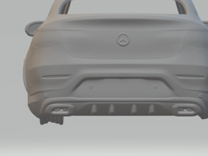 mercedes-benz glc class amg line Modello di stampa 3D