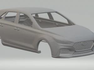 Hyundai i30 n 3D Druckmodell