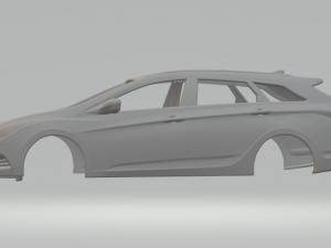 hyundai i40 wagon Modèles 3D en vedette