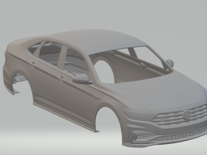 volkswagen jetta gli 2019 3Dプリントモデル