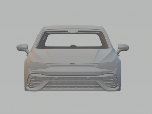 volkswagen golf r 8 3D Print Model