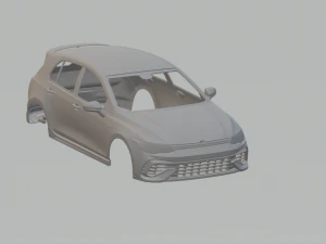 volkswagen golf r 8 3D Print Model