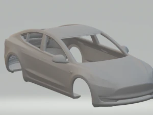 Tesla model 3 3D Print Model