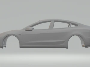 Tesla model 3 3D Print Model