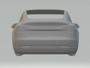 Tesla model 3 3D Print Model