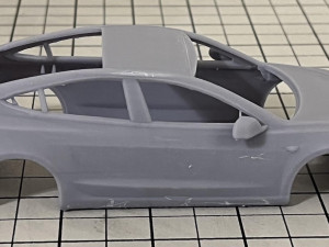 Tesla model 3 3D-printmodel