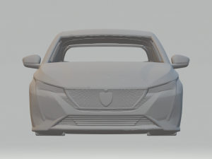 peugeot 308 2021 Model do druku 3D