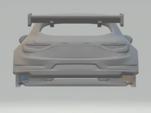 renault megane tcr 3D Print Model