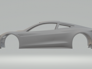 tesla roadster 2020 Modèles 3D en vedette