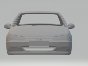 peugeot 406 3D 프린트 모델