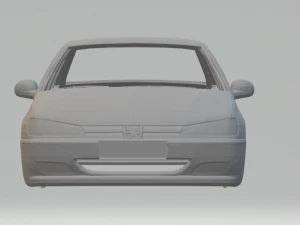 peugeot 406 3D Print Model