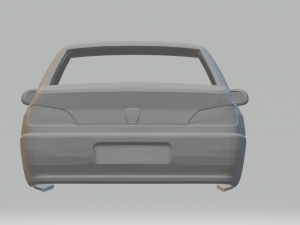 peugeot 406 3D 프린트 모델