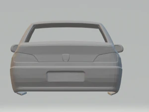 peugeot 406 3D Print Model