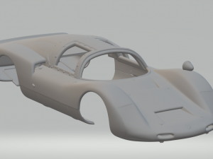 porsche 906 carrera 6 3D 프린트 모델