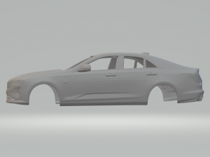 cadillac ct4 v 21 3D Baskı Modeli