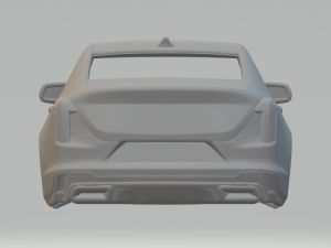 cadillac ct4 v 21 3D Baskı Modeli
