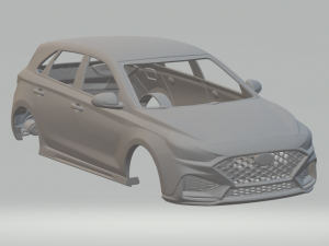 hyundai i30 n 2021 Modelo de impresión 3D
