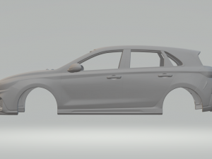 hyundai i30 n 2021 3D Print Model