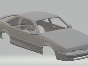 pontiac sunbird mk2 gt coupe 86 3D प्रिंट मॉडल