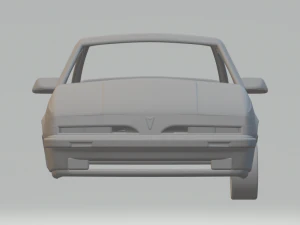 pontiac sunbird mk2 gt coupe 86 3D Print Model