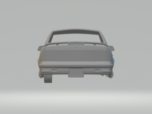 pontiac sunbird mk2 gt coupe 86 3D प्रिंट मॉडल