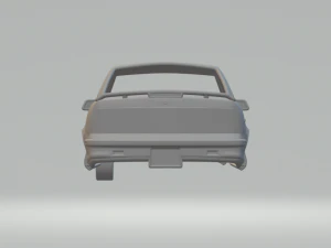 pontiac sunbird mk2 gt coupe 86 3D Print Model