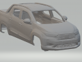 fiat strada crew cab 3D-printmodel