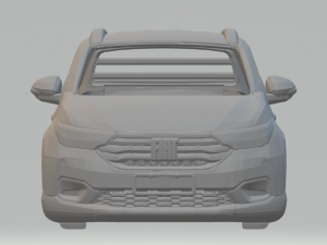 fiat strada crew cab 3D 打印模型