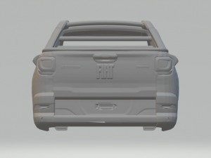 fiat strada crew cab 3D 打印模型