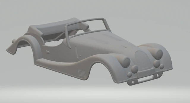 morgan plus six 2020 3D Print Model .c4d .max .obj .3ds .fbx .stl .blend 