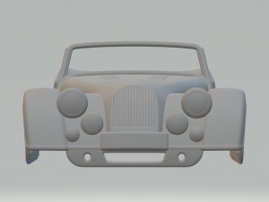 morgan plus six 2020 3Dプリントモデル