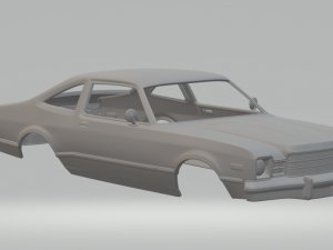 plymouth volare coupe 77 3Dプリントモデル