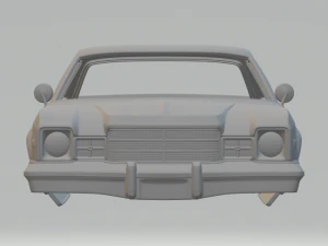 plymouth volare coupe 77 3D Print Model