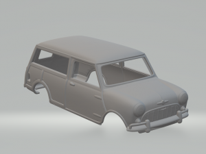 morris mini traveller 3D Print Model