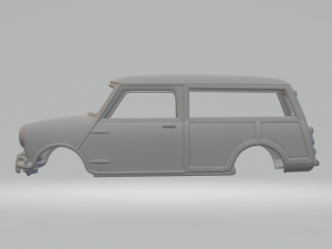 morris mini traveller 3D Print Model