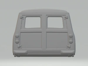 morris mini traveller 3D Print Model