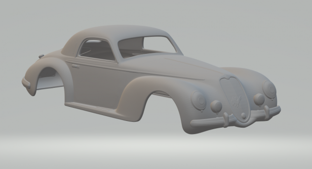 alfa romeo 6c 2500 3D 프린트 모델 .c4d .max .obj .3ds .fbx .stl .blend 