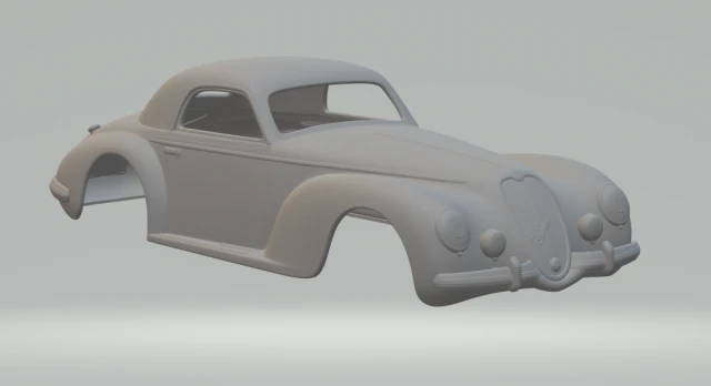alfa romeo 6c 2500 3D Print Model .c4d .max .obj .3ds .fbx .stl .blend