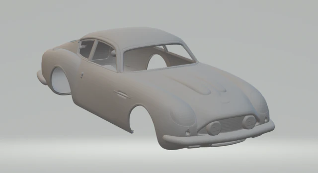 aston martin db4 gt 3D Print Model .c4d .max .obj .3ds .fbx .stl .blend 