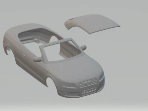 audi a5 convertible 2010 3D Print Model