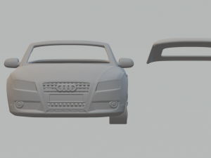 audi a5 convertible 2010 3D 프린트 모델